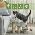 Load image into Gallery viewer, Pet Stairs 3-step Pet Ladder Cat dog Stairs Climb Ladder Cat Tree, Grey