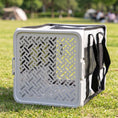 Charger l'image dans la visionneuse de la galerie, Pet Carrier Bag, Soft-Sided Dog Carrier with Bottom Board and Mesh Windows, Foldable Pet Travel Bag for Mini Dogs Under 22 lbs and Cats, Grey