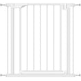 Load image into Gallery viewer, 30"-32" Baby Gate, 30"H Pet Gate with Auto-Close, Two-Way Open, Pressure Mounted for Stair, Doorways and Hallways, White