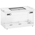 Load image into Gallery viewer, Hamster Cage, Stackable Small Animal Cage with Front Door, Ventilated Gebril Habitat for Dwarf Hamsters, Gerbils, Mice, 22" x 13" x 12", White