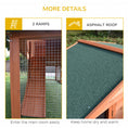 Load image into Gallery viewer, 88.5" x 27.5" x 39.25" Deluxe Wooden Rabbit Hutch Backyard Bunny Cage Small Animal Living House with Outdoor Run, Orange
