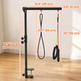 Charger l'image dans la visionneuse de la galerie, Dog Grooming Arm with Clamp, Adjustable Foldable Dog Grooming with 2 Loop Noose for Small and Medium Breeds, 18.9" -32.3", Black