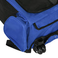 Load image into Gallery viewer, Pet Travel Backpack Bag Cat Puppy Dog Carrier w/ Trolley and Telescopic Handle Portable Stroller Wheel Luggage Bag (Blue)
