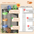 Load image into Gallery viewer, Hamster Cage, 5 Tier Large Gerbil Cage on Wheels with 17 cm Deep Tray, Storage Shelf, Big Exercise Wheel, Tube System, Hut, Platforms, Ramps, Food Dish, Water Bottle, for Syrian Hamsters, Rats