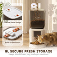 Charger l'image dans la visionneuse de la galerie, Automatic Cat Feeder, 2.4G WiFi, Smart APP Control 8L Extra Large Pet Feeder Dispenser 1-10 Meals with 10s Meal Call Back, Anti-Clogging, Dual Power Supply, Detachable Clean