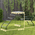 Load image into Gallery viewer, Chicken Coop Perches with Swing, Roosting Bars, Chicken Run Accessories Toy, Steel Ladder for Poultry's Healthy & Happy, for Backyard Farm