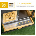 Load image into Gallery viewer, 2 Tiers Rabbit Hutch and Run, Guinea Pig Hutch Outdoor with Sliding Tray, Ramp, for 1-2 Rabbits