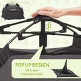 Load image into Gallery viewer, Foldable Dog Cat Tent, Portable Pet Playpen with Water-Resistant Oxford Cloth, Carry Bag, Exercise Tent for Extra Large Dog, Cat, Indoor Outdoor Use, Charcoal Grey