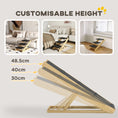 Load image into Gallery viewer, Dog Steps Dog Ramp, 3-Step Adjustable Height Pet Stairs for Medium Sized Dogs, Foldable Dog Stairs for Bed Sofa, with Non-slip Surface