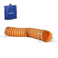 Gallery viewerに画像を読み込む, Dog Tunnel, 13 Foot Long, 24" Open Pet Agility Equipment with 2 Support Brackets, Carrying Bag, Orange