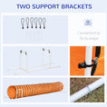 Gallery viewerに画像を読み込む, Dog Tunnel, 13 Foot Long, 24" Open Pet Agility Equipment with 2 Support Brackets, Carrying Bag, Orange