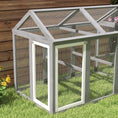 Load image into Gallery viewer, Large Chicken Run, Wooden Chicken Coop, Pet Playpen w/ Combinable Design - Grey