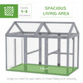 Load image into Gallery viewer, Large Chicken Run, Wooden Chicken Coop, Pet Playpen w/ Combinable Design - Grey