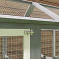 Load image into Gallery viewer, Large Chicken Run, Wooden Chicken Coop, Pet Playpen w/ Combinable Design - Grey