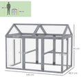 Load image into Gallery viewer, Large Chicken Run, Wooden Chicken Coop, Pet Playpen w/ Combinable Design - Grey