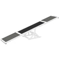 Load image into Gallery viewer, PawHut Wooden Dog Agility Seesaw for Training and Exercise, Platform Equipment Run Game Toy, Weather Resistant Pet Supplies, 83" L x 16" W x 14" H, White