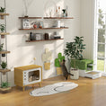 Load image into Gallery viewer, PawHut Fully Enclosed Cat Litter Box with Scoop, Hooded Cat Litter House with Drawer Type Tray, Foldable Smell Proof Cat Potty with Front Entry, Top Exit, Large Space, Yellowish Green