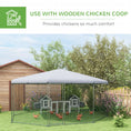 Load image into Gallery viewer, Large Chicken Coop Metal Chicken Run for Chickens with Waterproof and Anti-UV Cover, Polygon Shaped Walk in Fence Cage Hen House for Outdoor and Yard Farm Use, 1" Dia, 17.1' x 15.7' x 9'