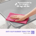 Charger l'image dans la visionneuse de la galerie, 32in Foldable Dog Grooming Table for Small Medium Dogs, Pet Grooming Table for Cats Puppies with Adjustable Arm, Noose and Non-Slip Surface, Grey