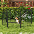 Load image into Gallery viewer, Dog Pen 8 Panels Puppy Pen Heavy Duty Pet Playpen for Indoor Outdoor for Dogs, Rabbits, Ducks 100cm High