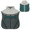 Load image into Gallery viewer, Dog Raincoat with Hood, Waterproof & Breathable Rain Jacket with Reflective Strips and Leash Hole, Adjustable Poncho for Extra Large Dogs, 30-40 KG Available, Green, XL