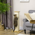 Load image into Gallery viewer, Cat Scratching Post 80cm Tall Cat Scratch Post with Hanging Ball Toy, Cat Scratcher Natural Sisal Rope