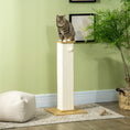 Load image into Gallery viewer, Cat Scratching Post 80cm Tall Cat Scratch Post with Hanging Ball Toy, Cat Scratcher Natural Sisal Rope