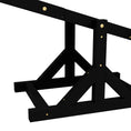 Load image into Gallery viewer, PawHut Wooden Dog Agility Seesaw for Training and Exercise, Platform Equipment Run Game Toy, Weather Resistant Pet Supplies, 71" L x 12" W x 12" H, Black