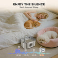 Load image into Gallery viewer, Cat Water Fountain for Drinking, 3.2L Stainless Steel Cat Fountain, Ultra-Silent, Automatic, Visible Water-Level, for Kittens, Dogs and Other Pets