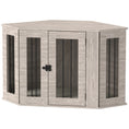 Load image into Gallery viewer, 2 in 1 Dog Crate Furniture, Side Table Dog Kennel with Cushion, Large Door, for Medium Dogs - Walnut Brown
