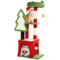 Load image into Gallery viewer, Christmas Cat Tree, 103cm Multilevel Cat Climbing Tower with Scratching Post and Board, Condo, Platform and Toys, Kitty Activity Centre for Indoor Kittens, Green