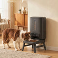 Load image into Gallery viewer, Automatic Dog Feeder Large Breed, 15L/63 Cups Anti-Clog Dog Food Dispenser for Large Kibble up to 23mm, Elevated Design, Dual Power, Easy to Set Up