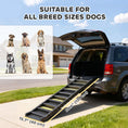 Load image into Gallery viewer, Dog Ramp for Cars, Trucks, SUVs, Foldable 10 Step Pet Stairs Non-Slip for Small to Large Dogs, Lightweight Pet Ramp Supports up to 75 kg, for Indoor Outdoor