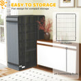 Load image into Gallery viewer, Dog Playpen, 44.5" H 24 Panels 63'L Puppy Playpen Exercise Pen Rust-resistant with Lockable Door for Indoor Outdoor, DIY Shape 220 sq.ft Pet Fence for Small to Large Dogs, for RV Camping Yard