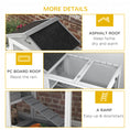 Load image into Gallery viewer, 65" Wooden Rabbit Hutch, Pet Playpen with Openable Roof, Bunny House Enclosure with Storage Box, Slide-out Tray, Ramp, for Rabbits and Small Animals, Grey