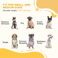 Load image into Gallery viewer, Free Standing Pet Gate, Foldable Dog Gates with 2 Support Feet, 4 Panels for Doorway Stairs, 30" High Wooden Pet Fence for Small Medium Dogs, Indoor Use, White