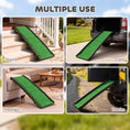 Load image into Gallery viewer, Folding Dog Ramp for Car, Truck, SUV, 61 Inches Portable Pet Ramp with Grass Surface, Non Slip with Raised Side Rails