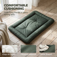 Load image into Gallery viewer, Waterproof Dog Bed, Foldable Pet Bed with Anti-Slip Bottom, Oxford Fabric, Machine Washable, Scratch Resistant Outdoor for Small Dogs and Cats, 90L x 60W x 5H cm, Green
