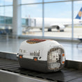Load image into Gallery viewer, Plastic Cat Carrier, Transport Top Load Pet Carrier Travel Box for Small Dogs and Cats Max 4 KG, 49 x 32 x 31 cm, Steel Door, Feed Bowl, Secure Lock