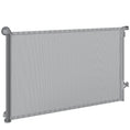 Load image into Gallery viewer, Retractable Stair Gate for Dogs, Pet Gate, Extends to 140 cm Wide & 93 cm Tall, One Handed Operation, for Stairs, Hallways, Doorways, Indoor and Outdoor, Grey