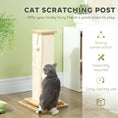 Load image into Gallery viewer, Cat Scratching Post, 67cm Cat Scratcher with Sisal Scratching Post, Track Ball Toy, Hanging Ball, 3 in 1 Cat Scratcher Post for Indoor Kittens