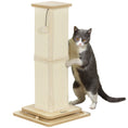 Load image into Gallery viewer, Cat Scratching Post, 67cm Cat Scratcher with Sisal Scratching Post, Track Ball Toy, Hanging Ball, 3 in 1 Cat Scratcher Post for Indoor Kittens