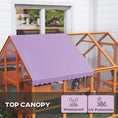 Load image into Gallery viewer, Catio Outdoor Cat Enclosure Wooden Feral House with Weatherproof Canopy, Bridges, Resting Boxes, Platforms, for 3-6 Cats, Orange