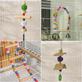 Load image into Gallery viewer, 43" Bird Cage for Budgies Cockatiels Canaries Lovebirds Finches with Rolling Stand, Toys, Removable Tray, Storage Shelf, White