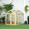 Load image into Gallery viewer, Large Chicken Run, Wooden Chicken Coop, Pet Playpen w/ Combinable Design - Natural Wood Finish