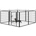Load image into Gallery viewer, Dog Pen 8 Panels Puppy Pen Heavy Duty Pet Playpen for Indoor Outdoor for Dogs, Rabbits, Ducks 80cm High