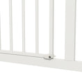 Load image into Gallery viewer, Pressure Fit Dog Stair Gate No Drilling Safety Gate Auto Close for Doorways, Hallways, 74-94cm Adjustable, 78cm Tall, White