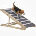 Load image into Gallery viewer, Dog Ramp For Couch, Folding Pet Ramp for Bed, 4 Adjustable Height from 14" to 20", Pet Steps with Non-Slip Carpet for Small to Large Dogs, Suitable for Sofa
