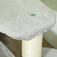 Load image into Gallery viewer, 20" Pet Stairs for Cats, 2 in 1 Cat Tree Tower 3-Step Cat Steps with Scratching Posts, Tickling Post, Toy Balls, for High Beds, Couch, Sofa, Light Gray
