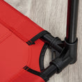 Load image into Gallery viewer, PawHut 48" x 36" Elevated Breathable Dog Bed Portable Pet Cot w/ Carry Bag Metal Frame Breathable Mesh Indoor and Outdoor Red